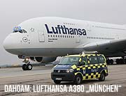 Lufthansa Airbus A 380 "München" - Überführung auf die neue Heimatbasis München am 17.03.2018. „A380 Aktionswoche“ vom 21. bis zum 28. März 2018 (©Foto: Martin Schmitz)